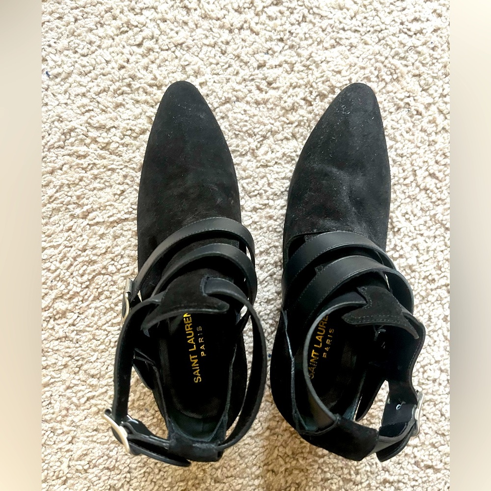 Saint Laurent strappy boots size 37.5. Brand new. - Picture 4 of 4